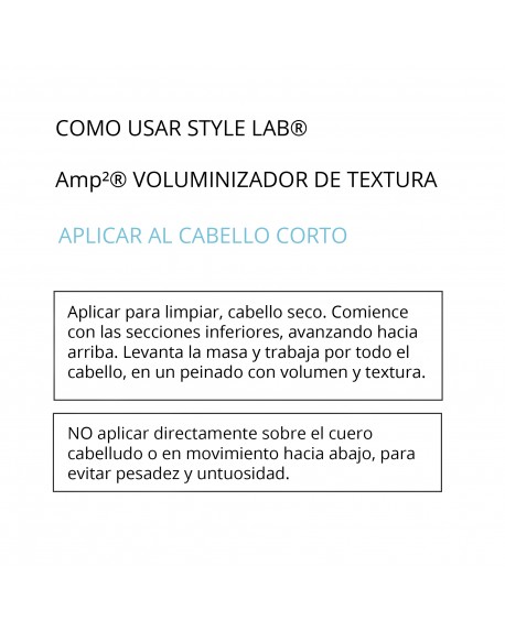 AMP^2 INSTANT TEXTURE VOLUMIZER